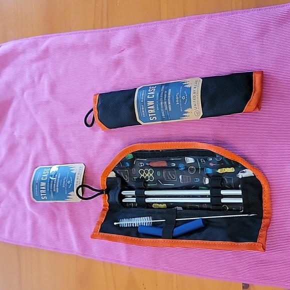NEW Straw Case 2 set - Picture 1 of 5
